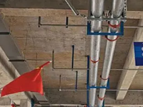 武陵管廊支架的安装方法